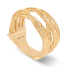 Marco Bicego 5-Row Yellow Gold Band | Marrakech Collection | Size 7