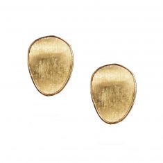 Marco Bicego Yellow Gold Stud Earrings | Lunaria Collection