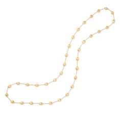 Marco Bicego Yellow Gold Large Bead Long Necklace | Siviglia Collection