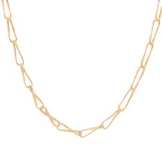 Marco Bicego Yellow Gold Twisted Coil Link Necklace - Marrakech Onde Collection
