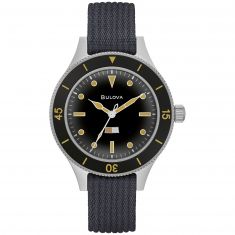 Men's Bulova Archive Series MIL-SHIPS-W-2181 Nylon Strap Watch | 41mm | 98A266
