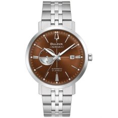 Men's Bulova Classic Aerojet Automatic Stainless Steel Bracelet Watch | 41mm | 96B375