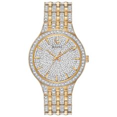 Men's Bulova Crystal Phantom Two-Tone Stainless Steel Watch | 40mm | 98A229