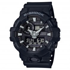 Men's Casio G-Shock Analog-Digital Black Resin Strap Watch GA700-1B