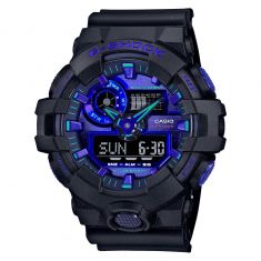 Men's Casio G-Shock Analog-Digital Black Resin Strap Watch