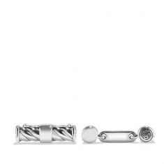 image of Men's David Yurman Cable Classic Collection Cufflinks with sku:19576149
