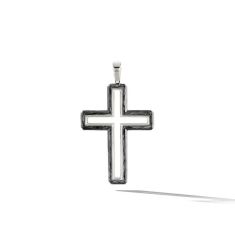 David yurman forged carbon cross on sale