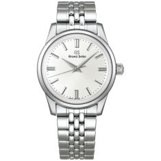 Men's Grand Seiko Elegance Silver-Tone Stainless Steel Watch 37.3mm - SBGW305