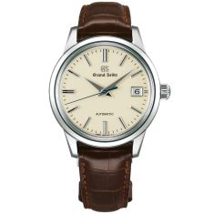 Men s Grand Seiko Elegance Watch Ivory Dial Leather Strap SBGR261 REEDS Jewelers