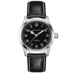 Men's Hamilton Khaki Field Murph Automatic Black Leather Strap Limited Edition Watch | 38mm | H70405730