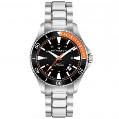 Men's Hamilton Khaki Scuba Automatic Black Dial Stainless Steel Watch H82305131