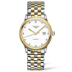 Men's Longines Flagship Automatic Diamond Two-Tone Watch L49843277
