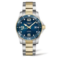 Men's Longines HydroConquest 41mm Automatic Blue Dial Diving Watch L37813967