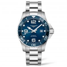 Men's Longines HydroConquest Automatic Blue Dial Stainless Steel Diving Watch L37824966