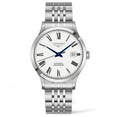 Men's Longines Record Collection Automatic Stainless Steel Watch L28214116