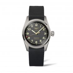 Spirit men's black rubber strap watch hotsell