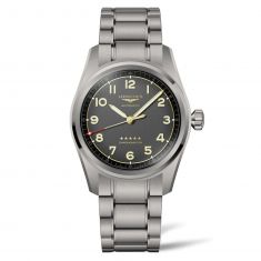 Men's Longines Spirit Automatic Titanium Bracelet Watch L38111536