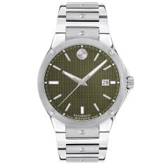 Men's Movado SE Automatic Green Dial Stainless Steel Watch | 0607645
