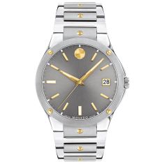 Movado SE Dual-Finished Two-Tone Stainless Steel Watch | 41mm | 0607514