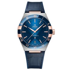OMEGA Constellation Co-Axial Master Chronometer Blue Leather Strap Watch | 41mm | O13123412103001