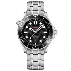 OMEGA Seamaster Diver 300M Co-Axial Master Chronometer Black Dial Stainless Steel Watch 42mm - O21030422001001