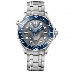 OMEGA Seamaster Diver 300M Co Axial Master Chronometer Grey Dial Stainless Steel Watch 42mm O21030422006001 REEDS Jewelers