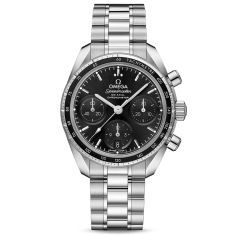 OMEGA Speedmaster Co-Axial Chronograph Black Dial Watch | 38mm | O32430385001001