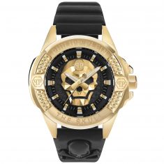 Men's Philipp Plein The Skull Titan Gold-Tone Watch | PWAAA0521