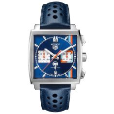 TAG Heuer MONACO Gulf Calibre 02 Automatic Chronograph Watch | 39mm | CBL2115.FC6494