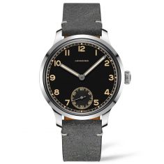 Men's The Longines Heritage Military 43mm Stainless Steel Watch L28264532