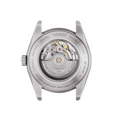 Tissot T-Classic Gentleman Powermatic 80 Silicium Black Dial and Stainless Steel Bracelet Watch 40mm - T1274071105100