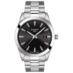 Men s Tissot T Classic Gentleman Powermatic 80 Silicium Stainless Steel Watch T1274071104100 REEDS Jewelers