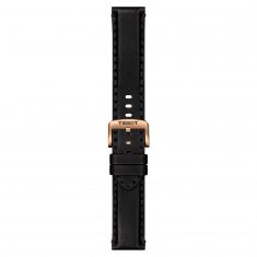 Tissot T-Sport Supersport Chrono Black Dial and Black Leather Strap Watch 45.5mm - T1256173605100