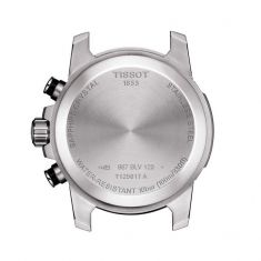 Tissot T-Sport Supersport Chrono Black Dial and Stainless Steel Bracelet Watch 45.5mm - T1256172105100