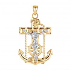 Mariners cross pendant on sale