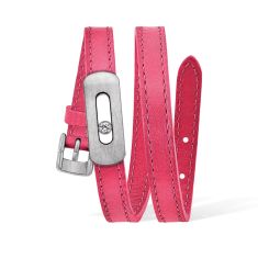 Messika My Move Raspberry Pink Leather Strap