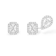 Messika My Twin 3/8ctw Diamond White Gold Earrings