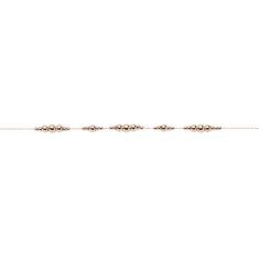 Metal Alchemist Gold-Filled Assorted Beads Lasso Chain Necklace