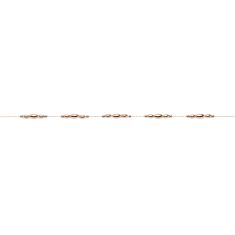 Metal Alchemist Gold-Filled Oval Bead Lasso Chain Necklace