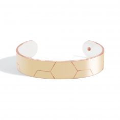 Metal Alchemist Honeycomb Cuff Bracelet | Trialchemy Bonded | Bold