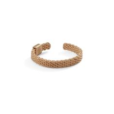 Metal Alchemist Moldable Mesh Ring | Chocolate-Plated | 3mm