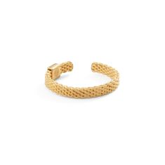 Metal Alchemist Moldable Mesh Ring | Gold-Plated | 3mm