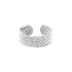 Metal Alchemist Moldable Mesh Ring | Sterling Silver | 8mm