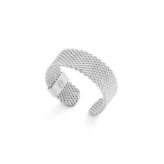 Metal Alchemist Moldable Mesh Ring | Sterling Silver | 8mm