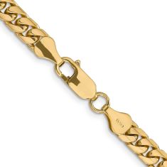 Miami Cuban 10k Yellow Gold Chain Necklace 5.5mm