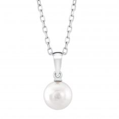 MIKIMOTO 6-6.5mm Akoya Cultured Pearl Pendant
