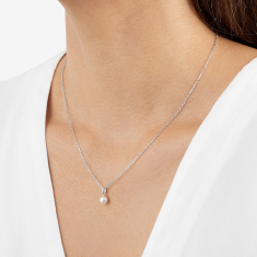 MIKIMOTO 6-6.5mm Akoya Cultured Pearl Pendant