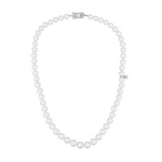 MIKIMOTO 9x7mm Akoya Cultured Pearl Strand - 18 Inches