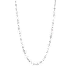 MIKIMOTO M Code Akoya Cultured Pearl Necklace, White Gold
