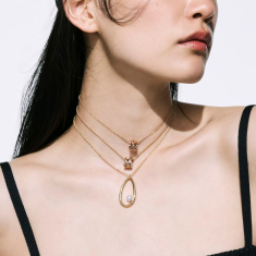 MIKIMOTO Moon Dew Akoya Cultured Pearl Pendant in Yellow Gold